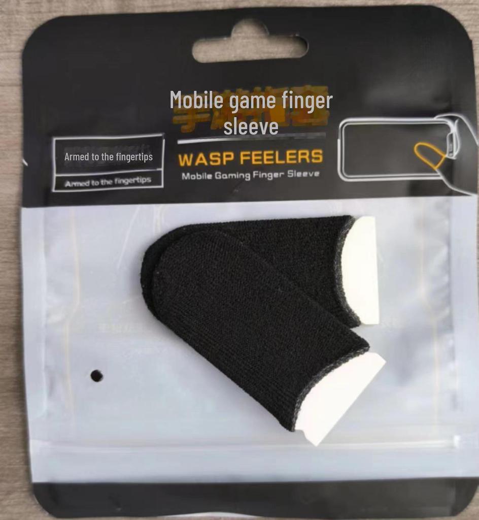Ultradünne kabellose Gaming-Fingerlinge aus Silberfaser - Schweißfestes Doppelstück für Mobile Gaming
