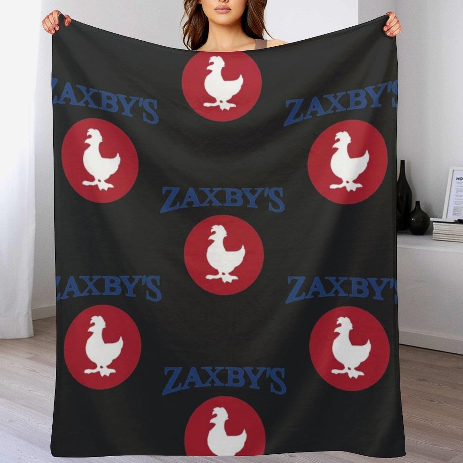 Awesome Zaxbys Logo Throw Blanket Cozy Throw Blanket Birthday Gift for Him Her 102x76cm(40x30in)