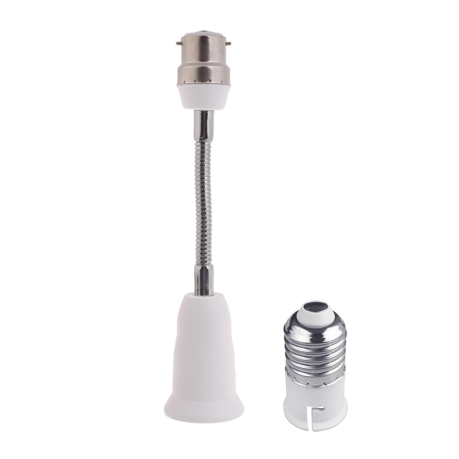 

B22 to E27 Extender Light Holder Adapter 360 Adjustable Extension LED Lamp Base Bulb Socket Adapter Adjustable Lamp 30CM