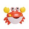 Crab Bubble Machine Baby Bath Toy for Boys and Girls