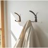 1Pcs Zinc Alloy Bronze Wall Mounted Hook Rustic Key Coat Bag Hat Hanger Robe Hooks Hanging Kitchen Bathroom Room Coat Rack Hooks