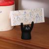 Resin Desktop Memo Clip Holder Messege Photo Stander Clip Lovely Hand Raising Card Clip  Rome