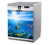 36 Style Dishwasher Decoration Sticker DIY Kitchen Wallpaper Peel and Stick Vinyl Wall Decal LandscapeFlower Mural For Home Decor