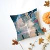YYour Name Cushion Cover Washable Linen Pillowcase Soft  for Daily Sofa Bed Home Room Decor