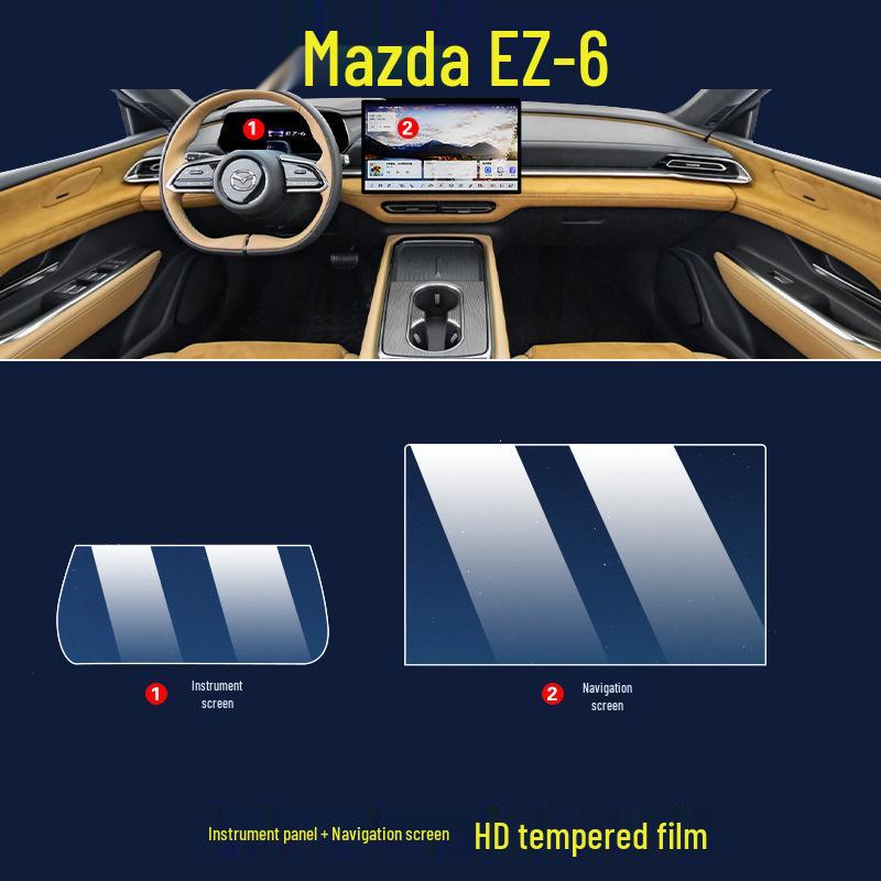 2024 Mazda EZ-6 Interior Trim & Screen Protection Sticker