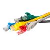 Patchcord RJ45, Netrack osłonka zalewana, kat. 5e UTP, 1,5m zielony
