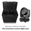 Plastic Flight Case Suitable for 19*15w / 19x25w / 12x18w Flight Case Only for LED Beam Light Box Flight Box Stage Light Case Convenient