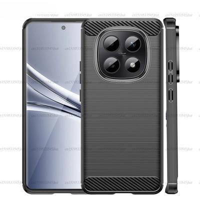 Funda For Xiaomi Redmi Note 15 5G Silicone Carbon Fiber Back Cover For Redmi Note 15 Pro Plus Phone Case For Redmi Note 15 Case