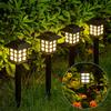 Lamp Lawn Solar Cottage Ground Outdoor Garden Courtyard Retro Decorative Light