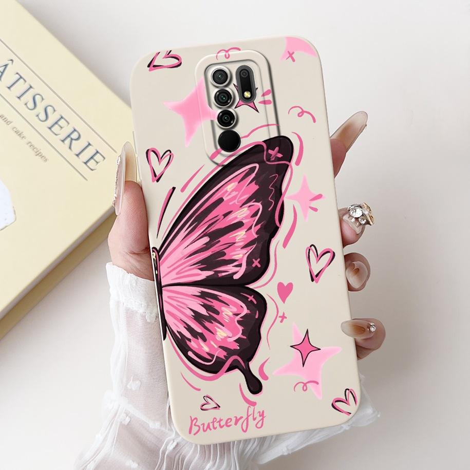 For Xiaomi Redmi 9 Case Lovely Panda Rabbit Cartoon Soft Liquid Silicone Shockproof Cover For Xiaomi Redmi 9 Prime Redmi9 Fundas