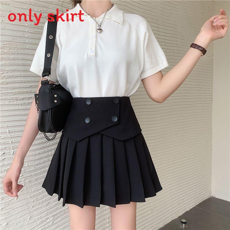 Womens High Waist Short Skirt With Embroidered Pattern For Summer Casual Wear