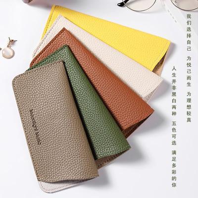 1 τεμάχιο φορητή και ελαφριά θήκη γυαλιών, δερμάτινη τσάντα γυαλιών, προστατευτικό κάλυμμα γυαλιών, τσάντα γυαλιών ηλίου