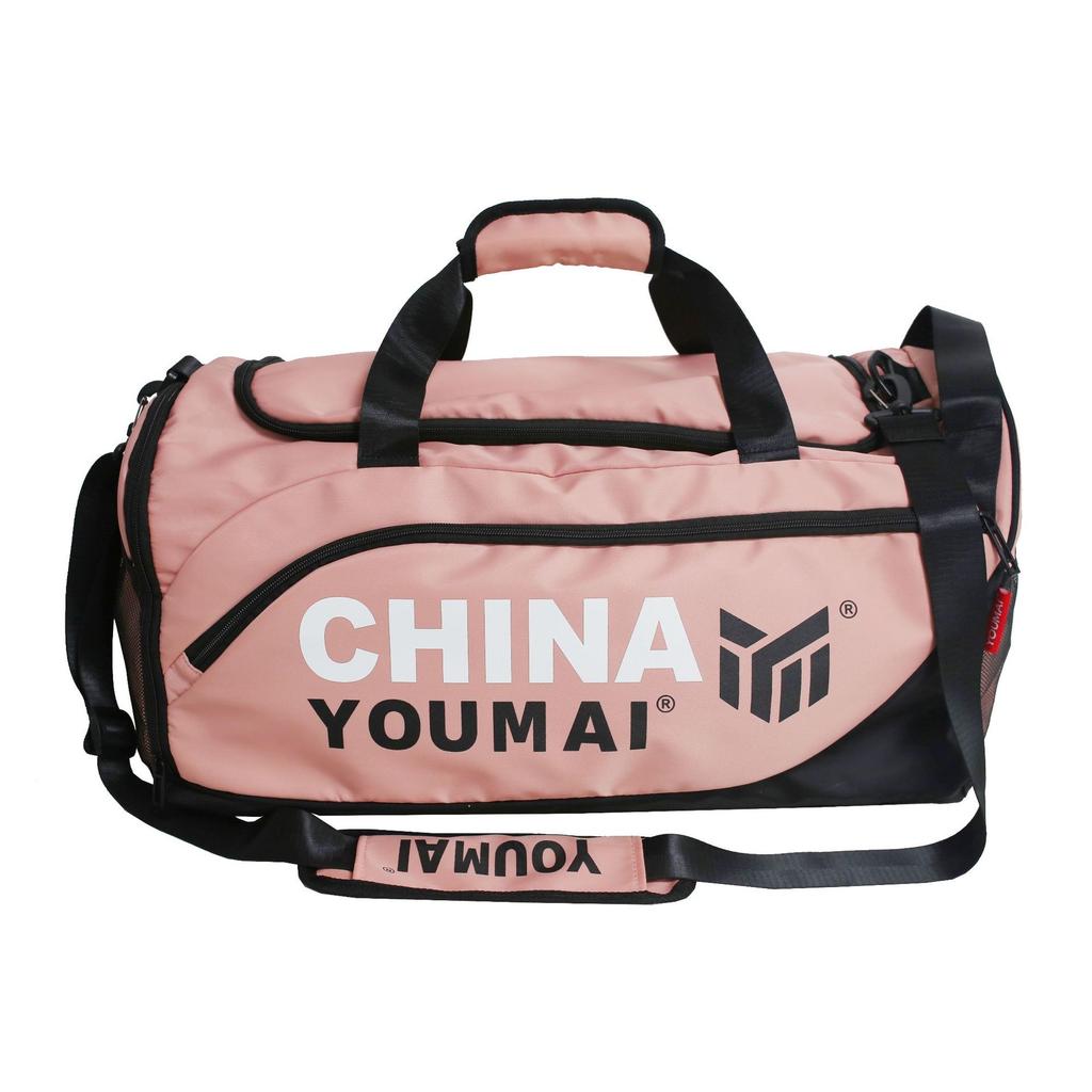 Travel Bag Large Capacity Fitness Bag High Sense High Value Lightweight Backpack Multi-functional Pull Rod Shoulder Bag