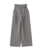 Jill by Jill Stuart Women's High-Waisted Belted Slacks, Gray