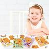 8 Pictures/set of Capybara Face Change Graffiti Stickers Personality Make A Face Cartoon Puzzle Stickers