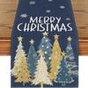 Desk Decor Christmas Table Runner Christmas Tree Xmas Tablecloth Christmas Table Flag  Living Room