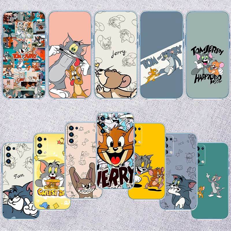 Tom and Jerry Cartoon Phone Case for Motorola G14 G15 G24 G30 G31 G32 G34 G41 G42 G51 G52 G50 G60S G60 G62 G72 G71 G73 G84 G85 G200 E32