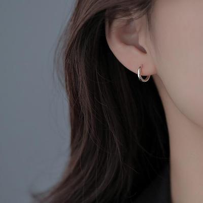 925 Sterling Zilver Cirkel Oorbellen - Trendy 2021 Design voor Comfortabel Slapen
