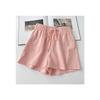 Women's Summer High Waist Loose Straight-Leg Slimming Casual Shorts