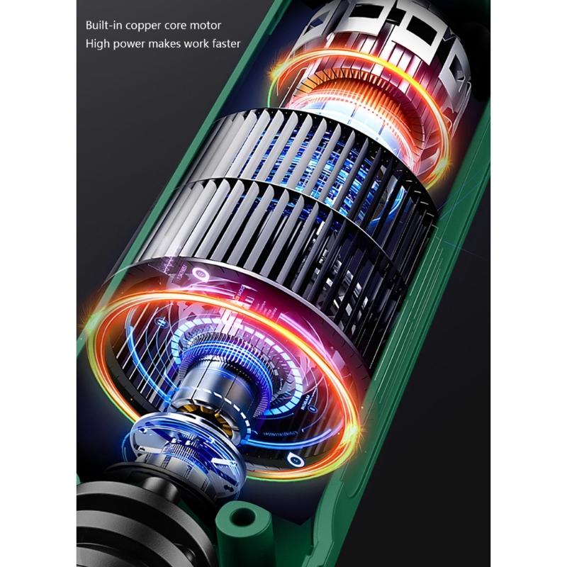 Bärbar elektrisk spruta för växtträdgård 6L 2000mAh batteri Utdragbar förlängningsstav med bekväm axelrem