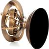 Brass Tabletop Armillary Sphere Globe – Brown, 12.7 Cm