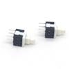 5.8x5.8 Self-Locking Push Button Switch, 4-Pin, Dot Type, Solderless Wire Connection