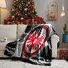 Eagle Crest Frankfurt Emblem Throws Blanket Flannel Blankets Plush for Couch Bed Gifts for Men Women Travel picnic blanket Christmas fan gifts