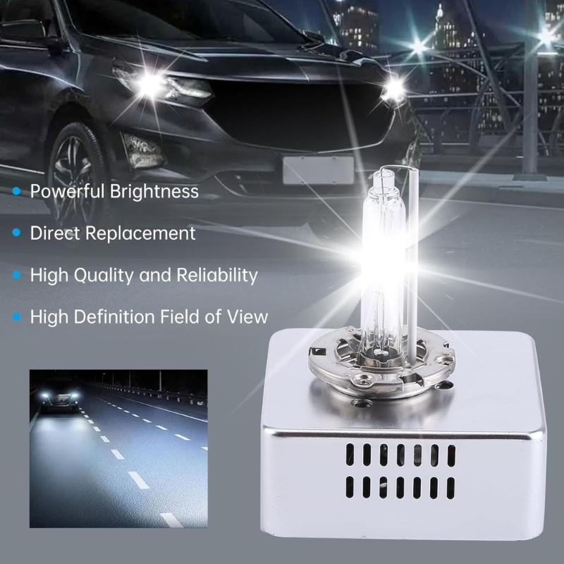 D5S 6000K Xenon 35W Headlight Bulbs 9285410171 8W0941235 1864725012 68266509AA 0071777147-001 For Clear Road Visibility