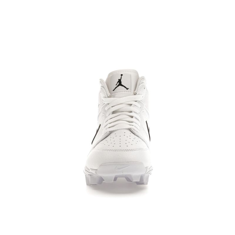 Air Jordan 1 Mid Cleat GS Bílá Černá Dětské Tenisky HF6883-100