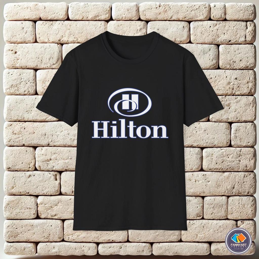 T-shirt Unisex con Logo Hilton Hotel