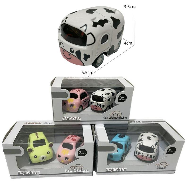 

Детская инерционная мини-модель автомобиля из сплава - Мультяшный забавный подарок для мальчиков