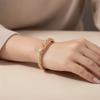 Traditionelles Chinesisches Blumenarmband Emaille Damen Handarmband Geschenke für Frauen Mädchen