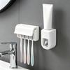 Xiaomi Toothbrush Storage Rack and Toothpaste Dispenser, Easy To Install, Bathroom Wall Mounted Storage Rack