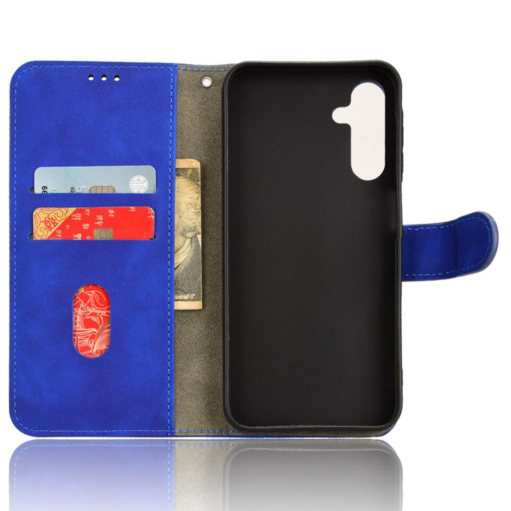 For Samsung Galaxy A15 4G Phone Case TPU+PU Leather Skin-touch Feeling Stand Phone Cover