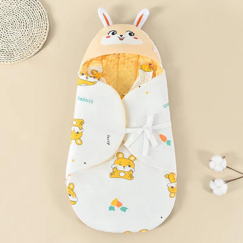 Baby Blanket, Cotton Newborn Comforter, Spring Thickening, Baby Delivery Room Package, Newborn Swaddling Anti-Kick Sleeping Bag