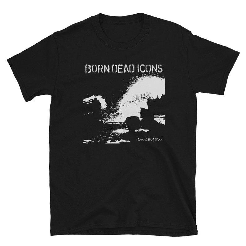 

Футболка 230 г/м² 100% хлопок Born Dead Iconsunlearn XXS чёрный