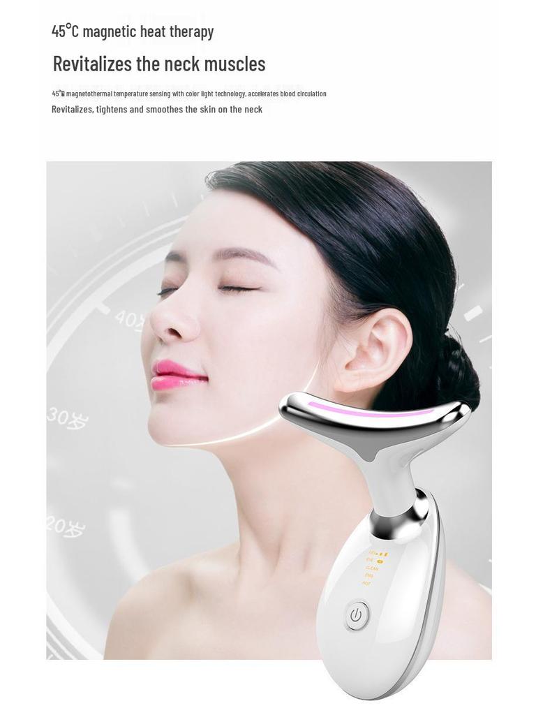 Anti-Aging Neck Massager: Wrinkle Reduction, Lifting, Firming, Nasolabial Fold Remover, Neck Protection