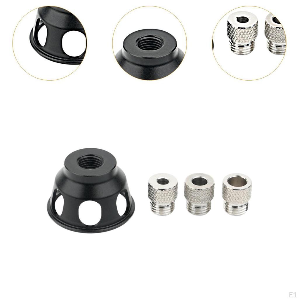 Dowel Gauge Set, Self-centering with Drill Bushing, Hole Punch, Punch for Carpentry Work