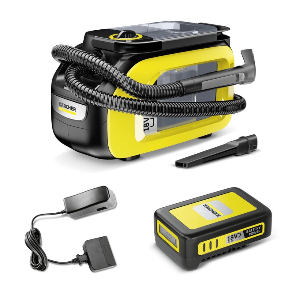 Karcher Amarillo 1.081-502.0, Se 3-18 Aspirador Compacto En Húmedo 184W, Depósito De 1,2L De Capacidad, - Imagen 4