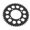 420 45T Motorcycle Rear Sprocket Steel Black 12 Round Holes Chain Sprocket Cog for Karts ATV