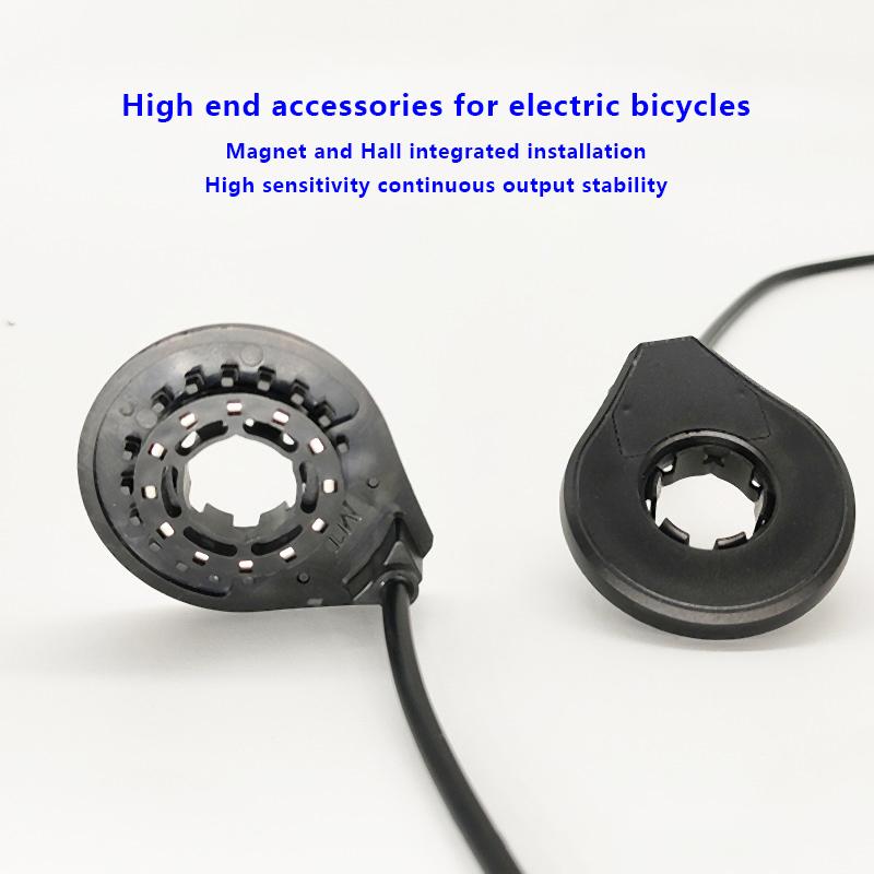 1 Piece Electric Bicycle Accessories 6/12-Magnetic Double Hall Sensor Sm Plug Pedal Assist Sensor