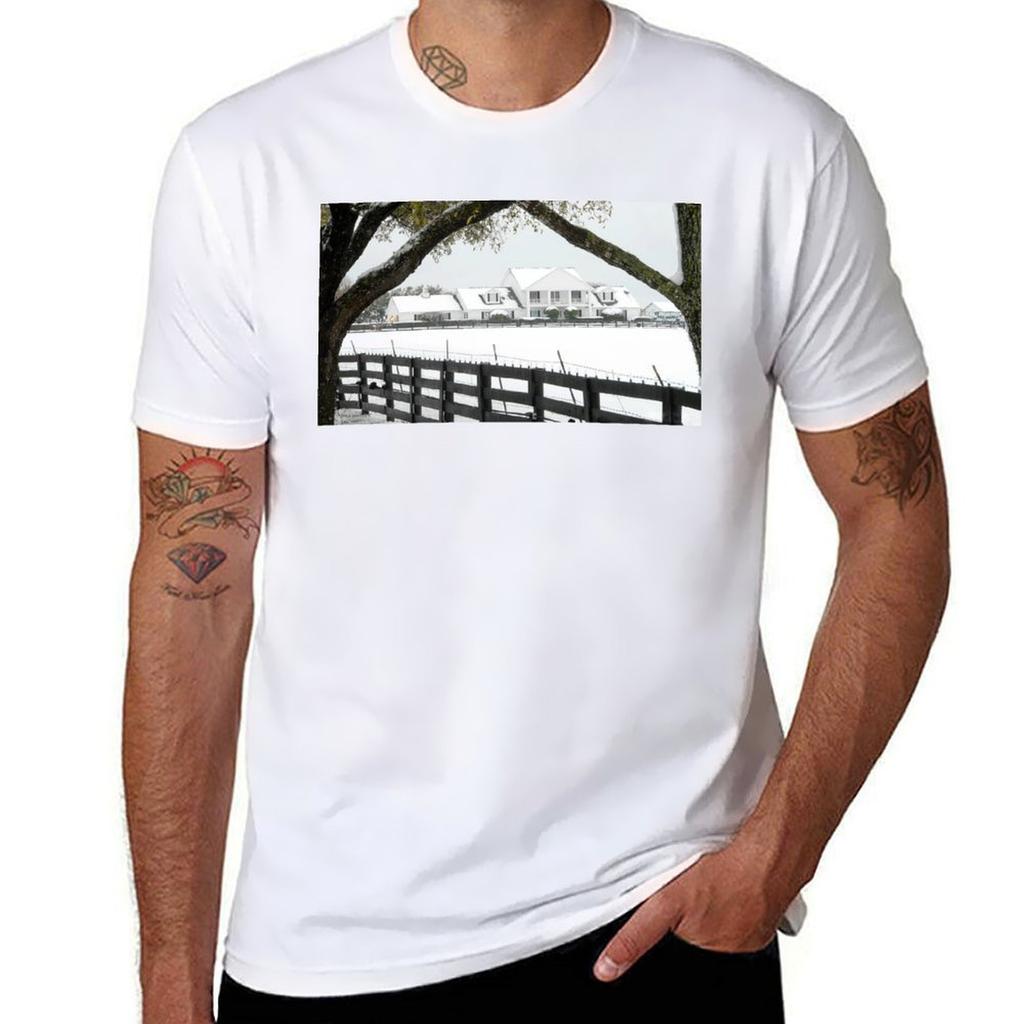 Southfork Ranch Home of Dallas TV MiniSeries TShirt Daily Wear Print TShirt