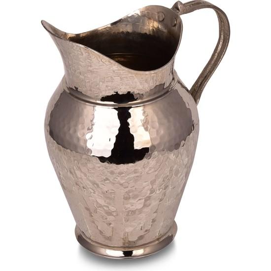 

Медный кувшин из Анталии № 2 Никель ручной ковки