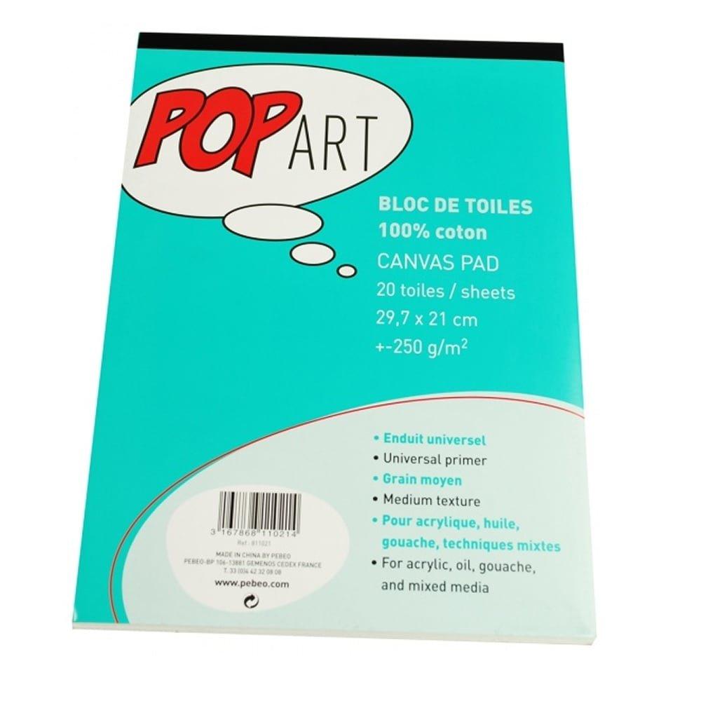 

Pebeo Canvas Pad Cotton A4 sheets (20 bound) білий