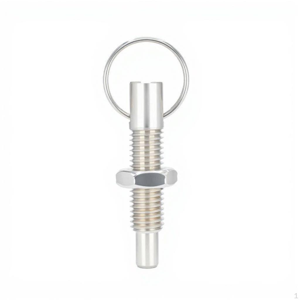 Indexable Plunger Pin, Stainless Steel, Automaticlocking, Sturdy Duty, for Machining M168 Pull Ring
