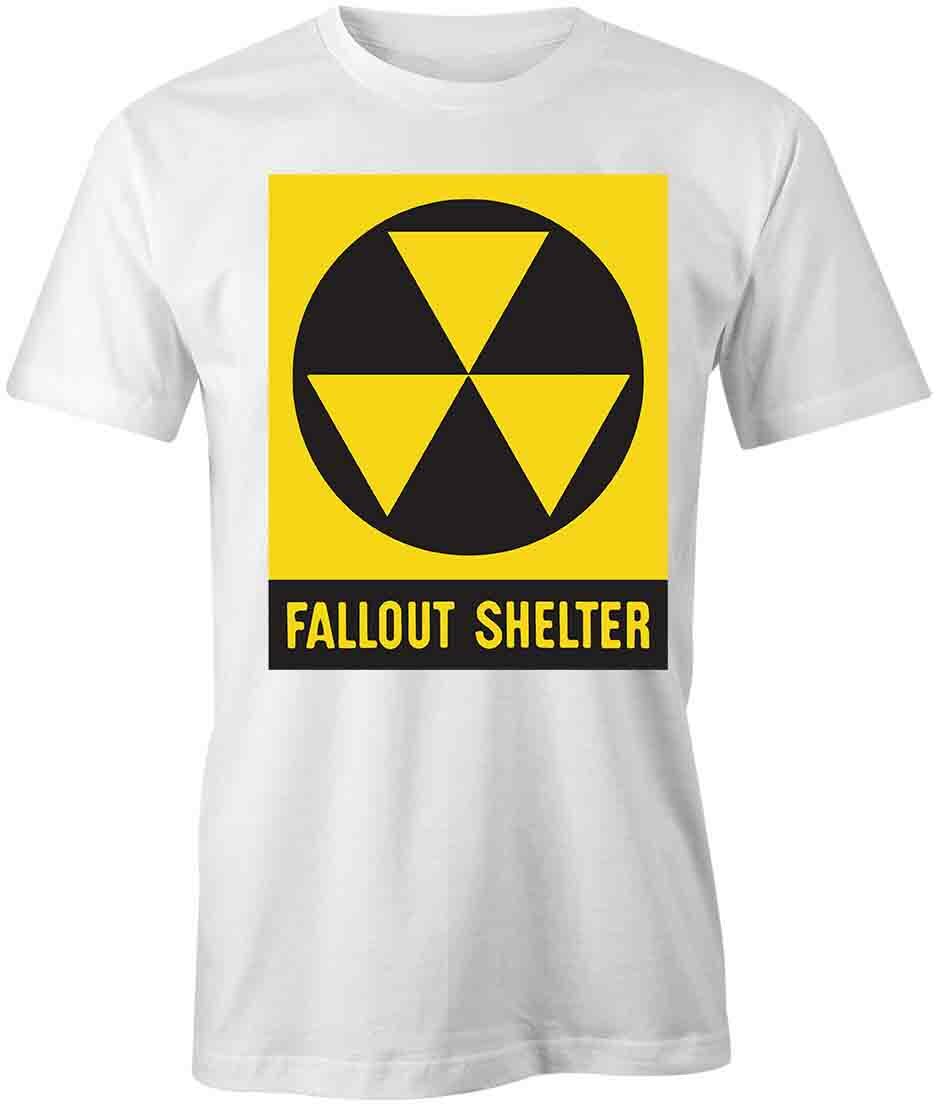 FALLOUT SHELTER TShirt Tee Short-Sleeved Cotton CLOTHING HUMOR S1WCA1063 S