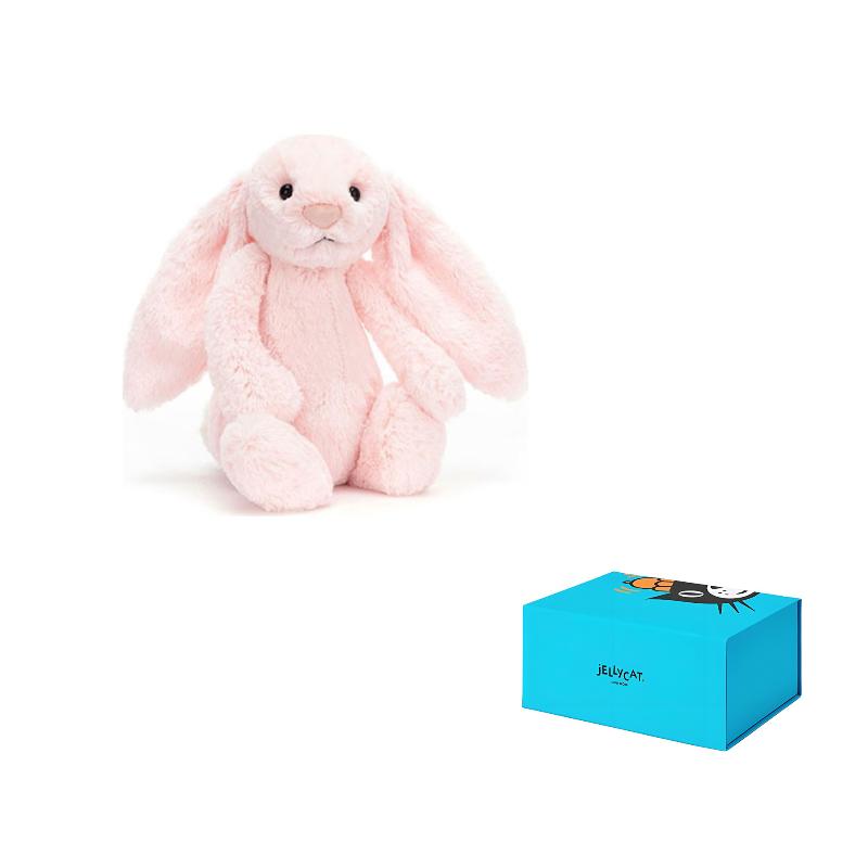 

JELLYCAT Shy Series Bonnie Rabbit Cute Pink Doll Plush Doll 13cm/31cm Height Medium Size 31cm розовый