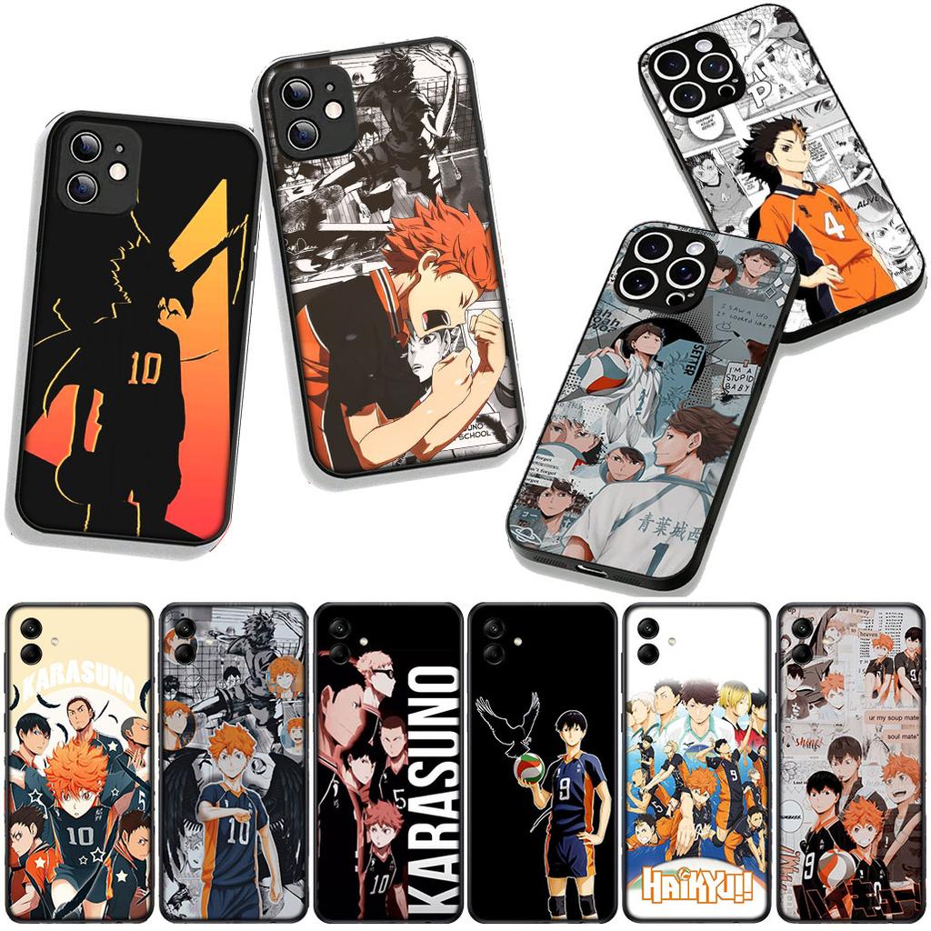 for Samsung Galaxy A36 A17 A26 A07 A35 A54 A53 A13 A33 A34 S8 S9 S20 S21 FE S10 Plus Case Toru Oikawa Haikyuus Hinata Shoyo