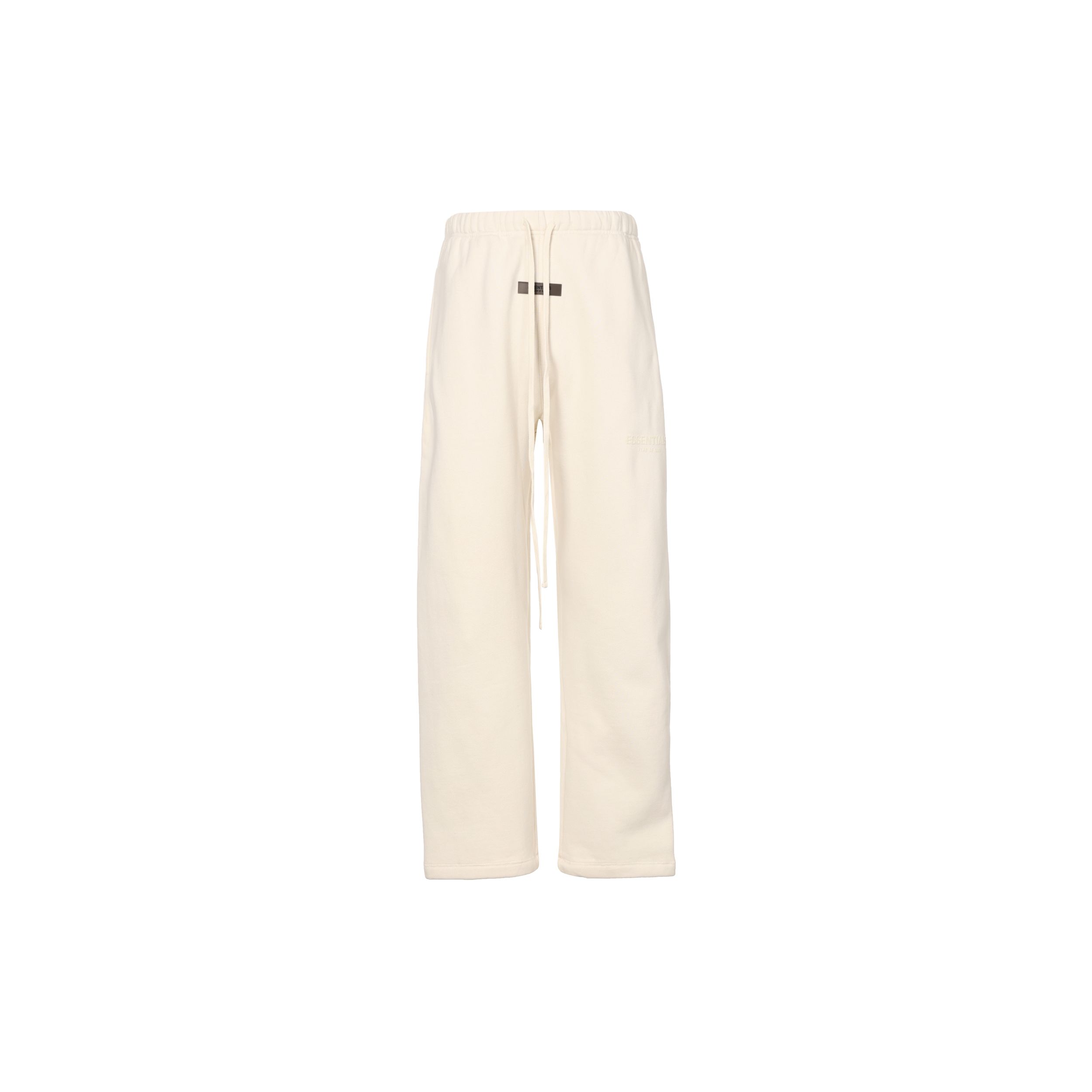 

Fear of God Essentials Флисовые свободные спортивные штаны с буквенным логотипом, мужские брюки цвета яичной скорлупы FOG-FW22-260 XXL