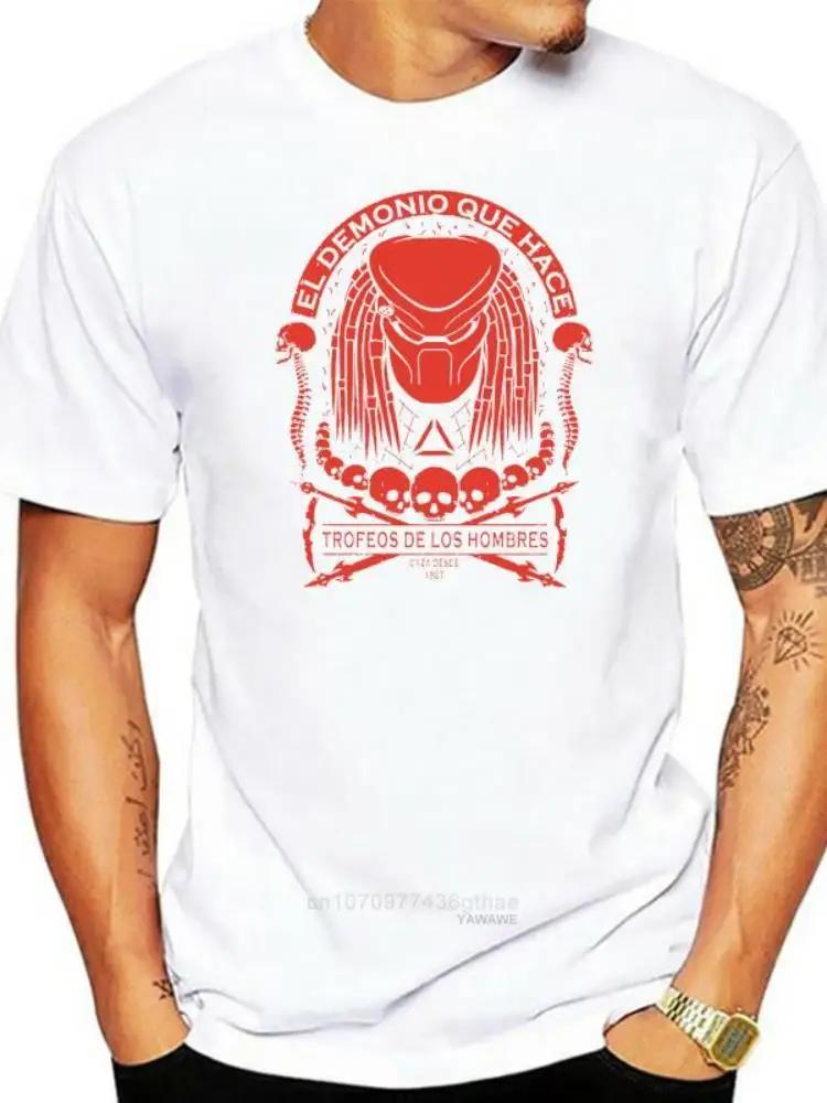 The Skull Collector Predator Aliens Vs Predator T Baisc Printed T Shirt Youth Crew ONeck Short Sleeve Tees  graphic t shirts S